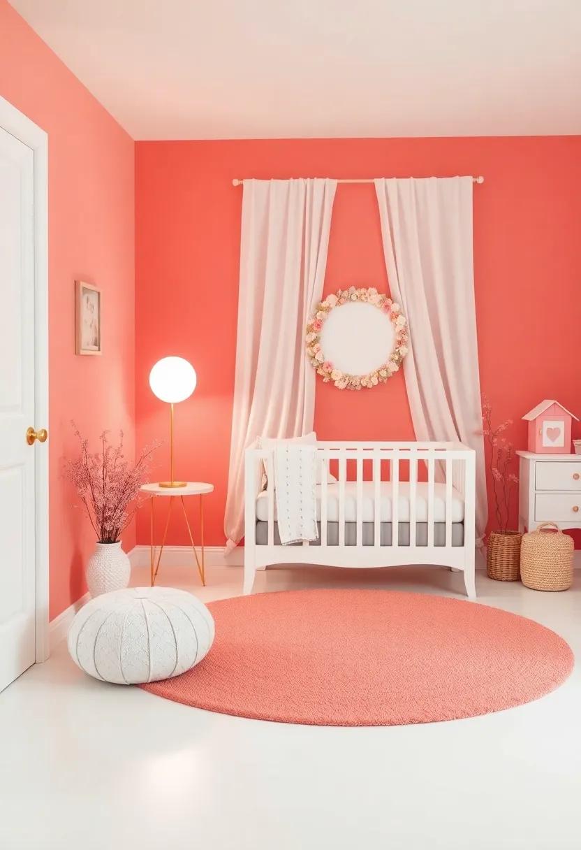 Creating a Serene Atmosphere​ with Coral⁤ and White Color⁢ Palette