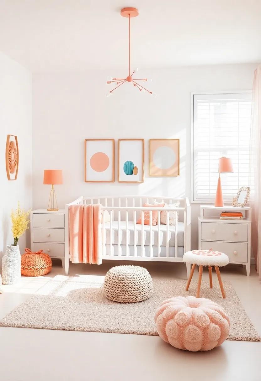 Incorporating Gender-Neutral Decor within ‍a Coral ‍and White ‌Theme