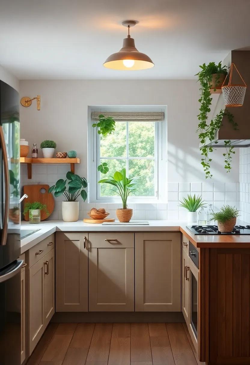 Charming Indoor Plants that Liven Up Cottage Kitchen Decor