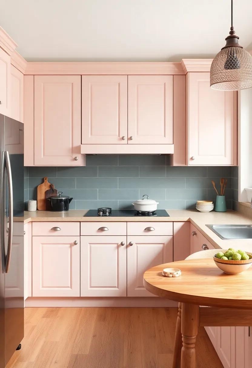 Colorful Cabinet Inspirations for a Revitalized Cottage Cooking Space