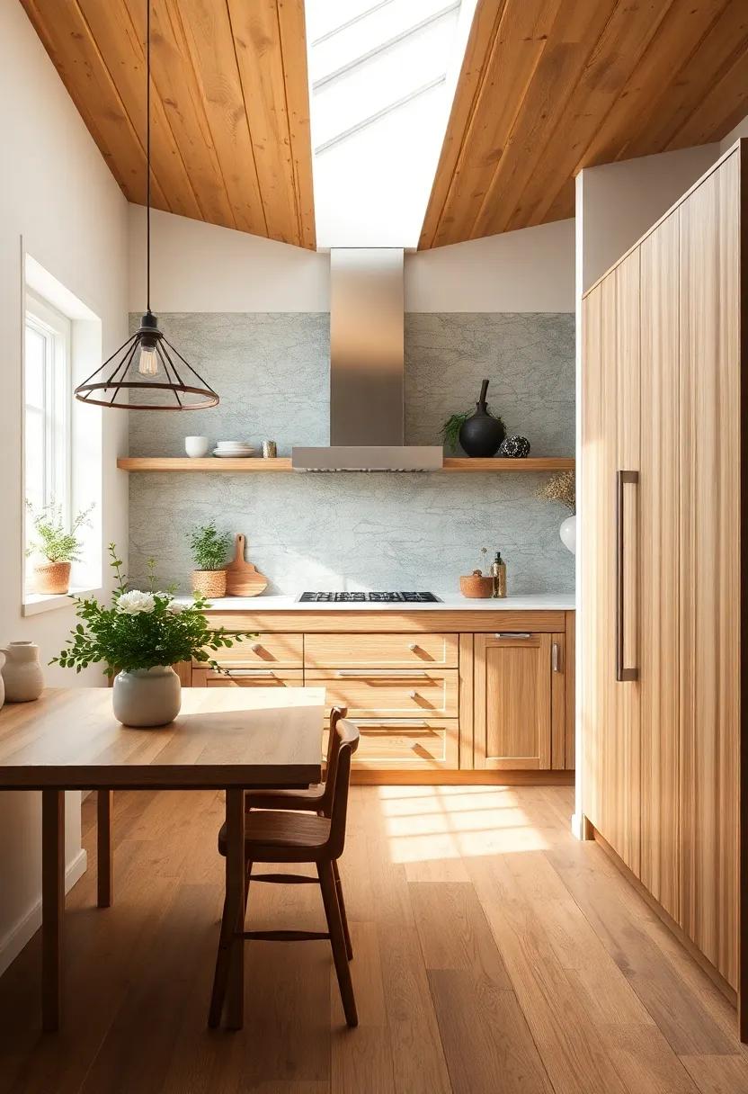 Subtle Textures: Embracing Natural Wood and Stone Elements in Design