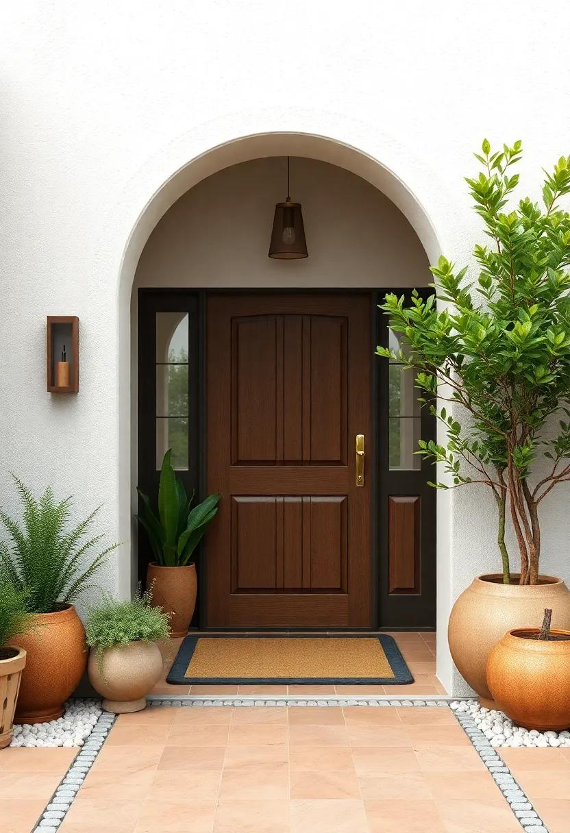 Embracing Organic Textures for a Cottagecore Entryway Oasis
