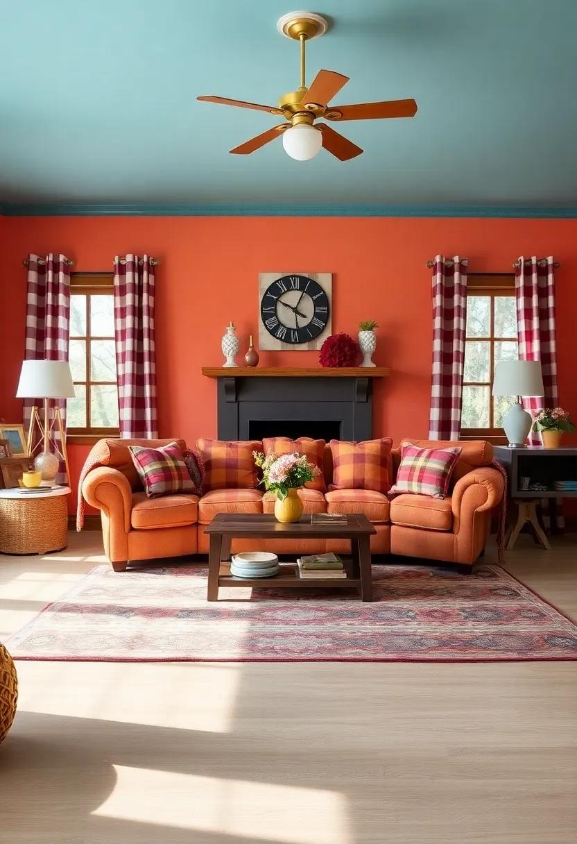 A ‌Playful Palette: Harmonizing Colors⁤ with Plaid Designs