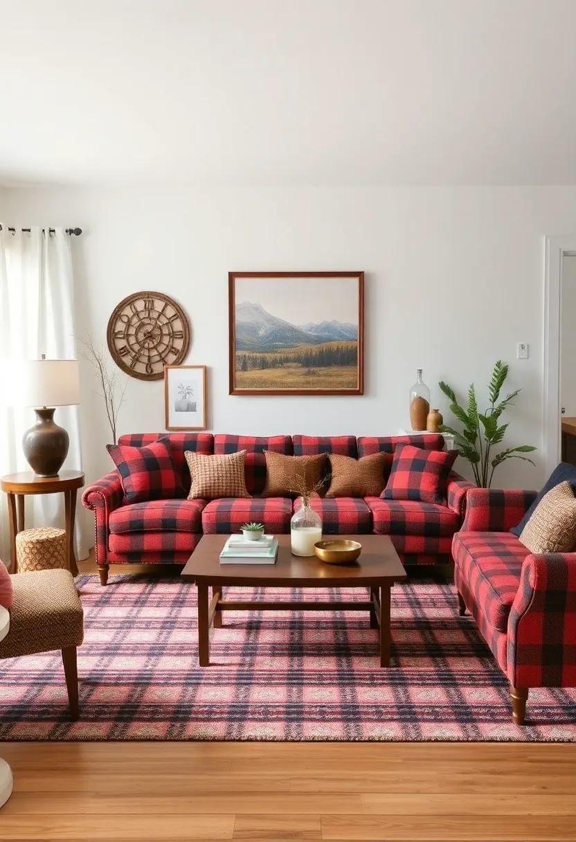 Accents of ⁣Warmth: Finding the Right⁢ Accessories for a Plaid-Inspired Room