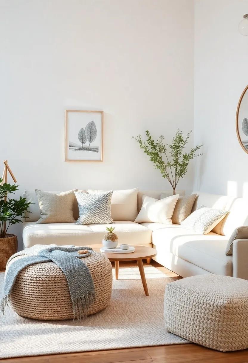 Seasonal Decor: Change small elements, ⁢like cushion covers and throws, seasonally for a fresh, cozy feel all year‍ round