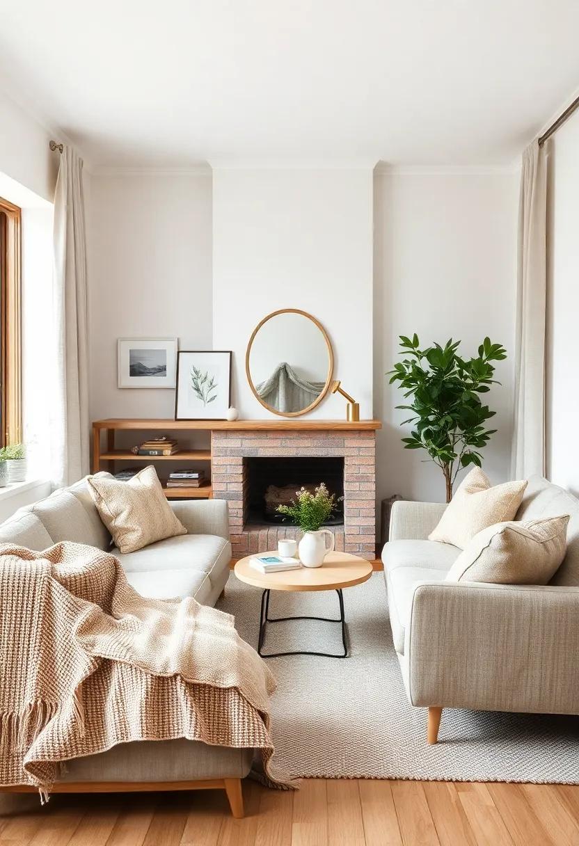 Layered Textures: ⁢Combine different ​fabrics ⁤like wool, cotton, and linen to add ​warmth and depth to the space