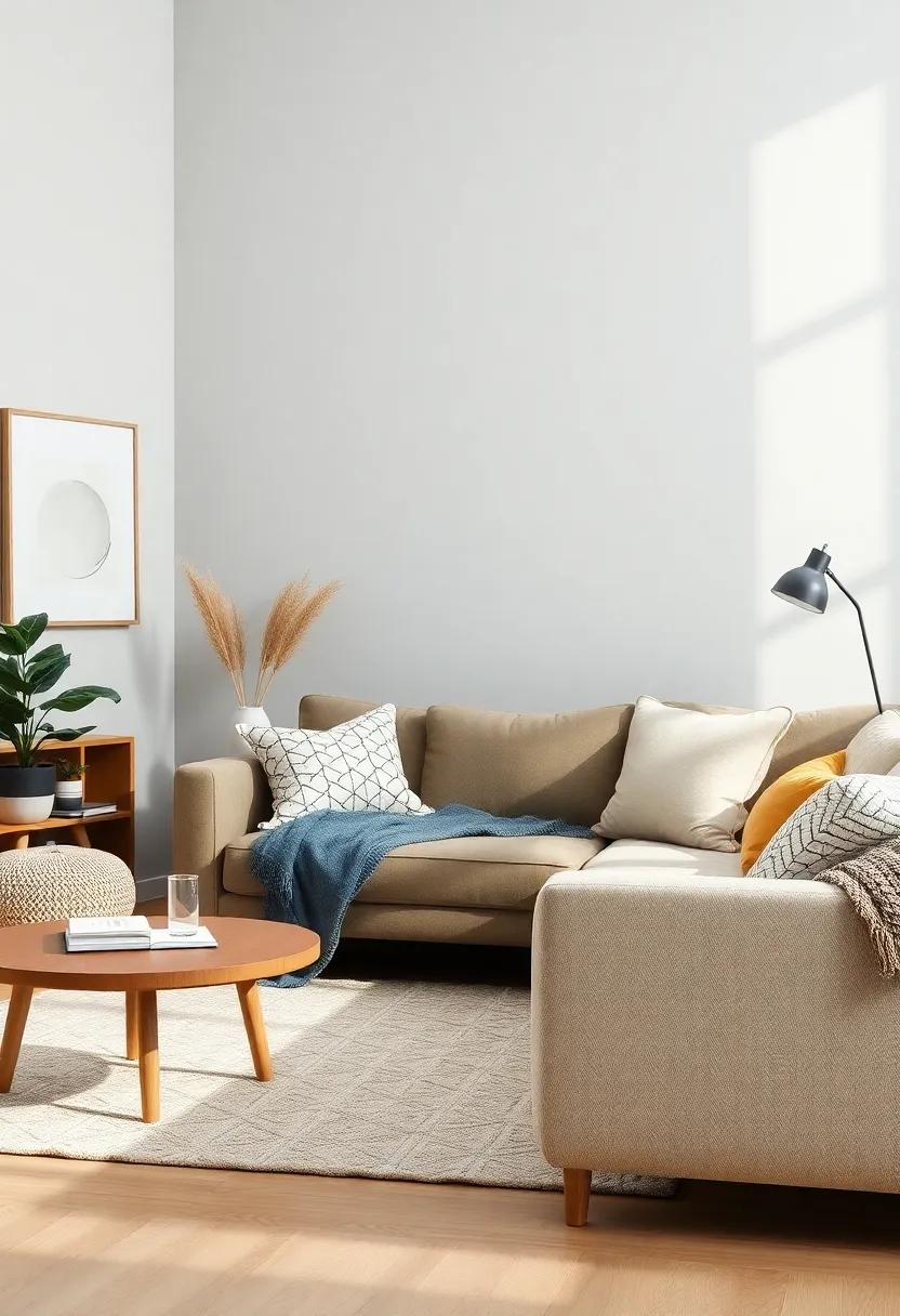 Soft Curves: Look for furniture with soft lines and curves to create a relaxed and cozy ambiance