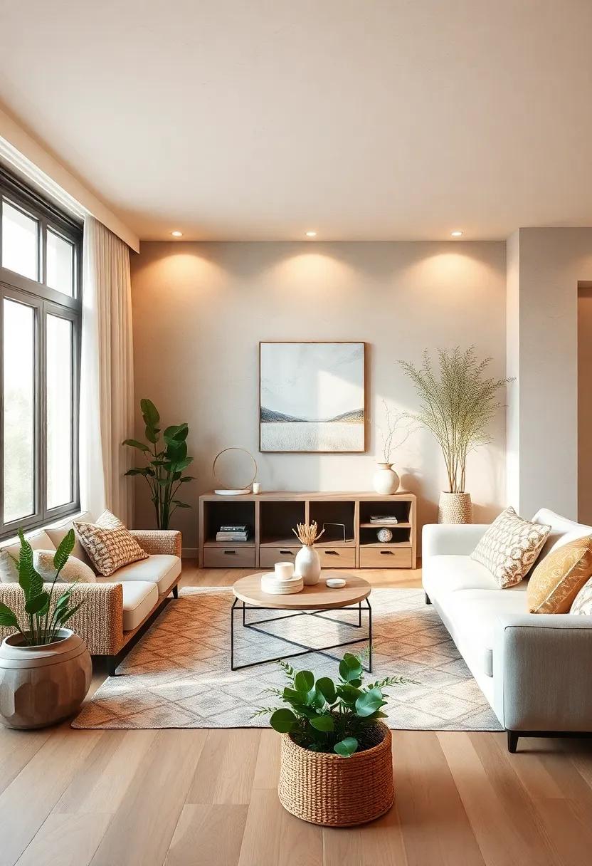 Creating A Warm ⁣Welcome With Natural ⁤Textures In Your Living Room