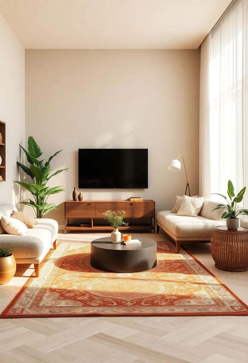 Enhancing⁣ The Atmosphere With Warm, Inviting Rugs