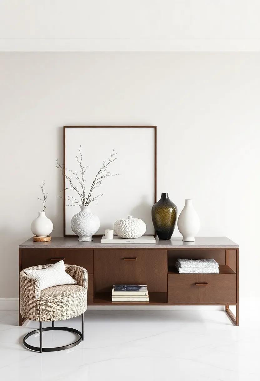 Layering Heights: Creating Depth⁣ with⁢ Varying Objet Arrangement on Your Console Table