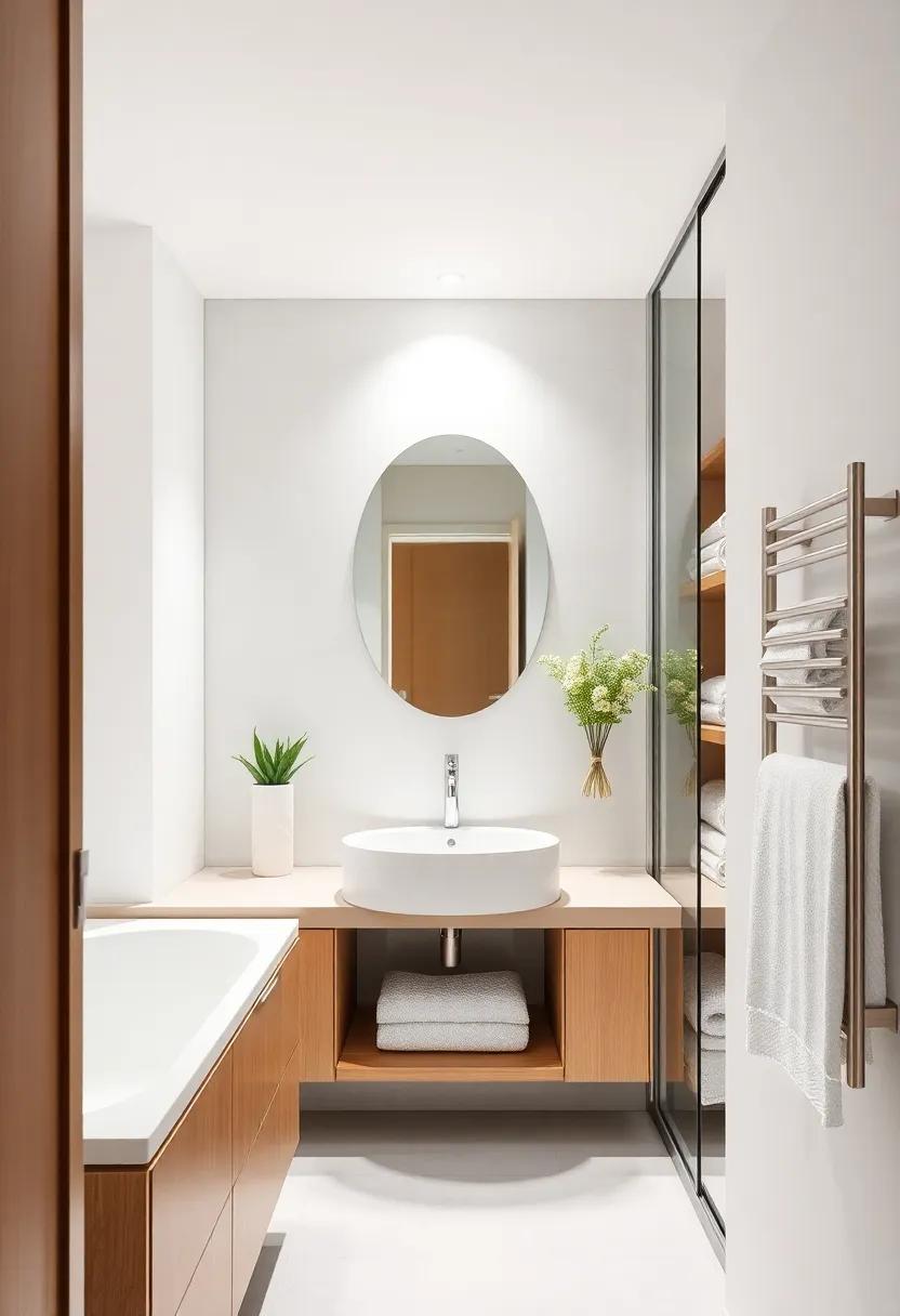 Rethinking‍ Layouts: the ⁤Flow of Integrated Storage in Ensuites