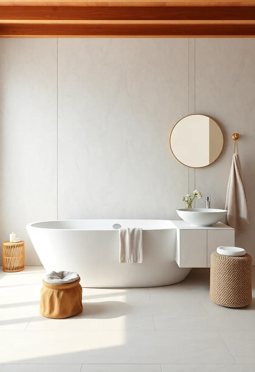 Utilizing⁢ Textures to ‌Add Warmth and Character to Your Bathroom