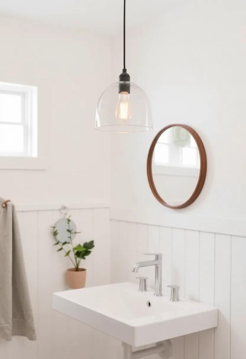 Clear Glass Shade Pendants: Use clear glass shades‍ for⁤ pendant lights to maintain an open ⁤and spacious ⁣feel while allowing easy access to⁣ bulbs