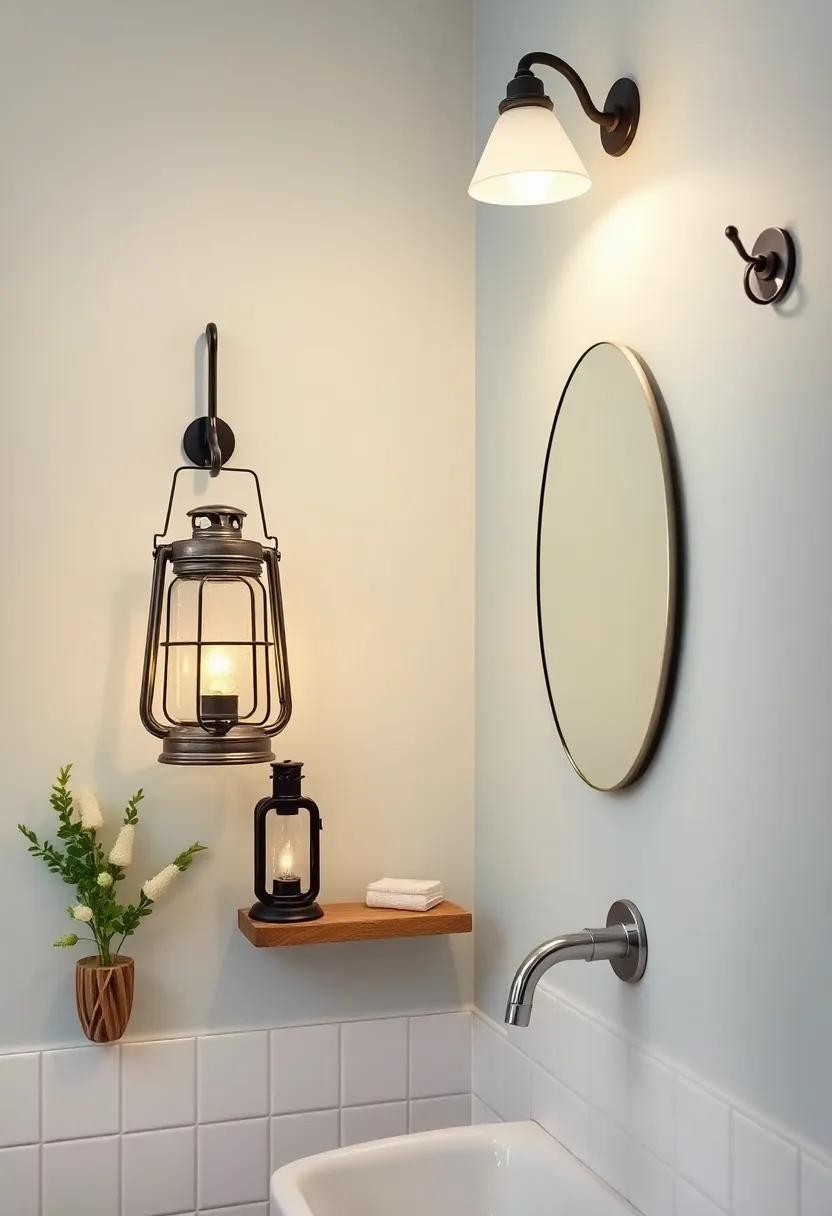 Vintage Lanterns on Wall ‌Hooks: Use vintage lanterns hung on ‍wall hooks⁢ as a stylish and functional way to brighten ⁤up dull corners