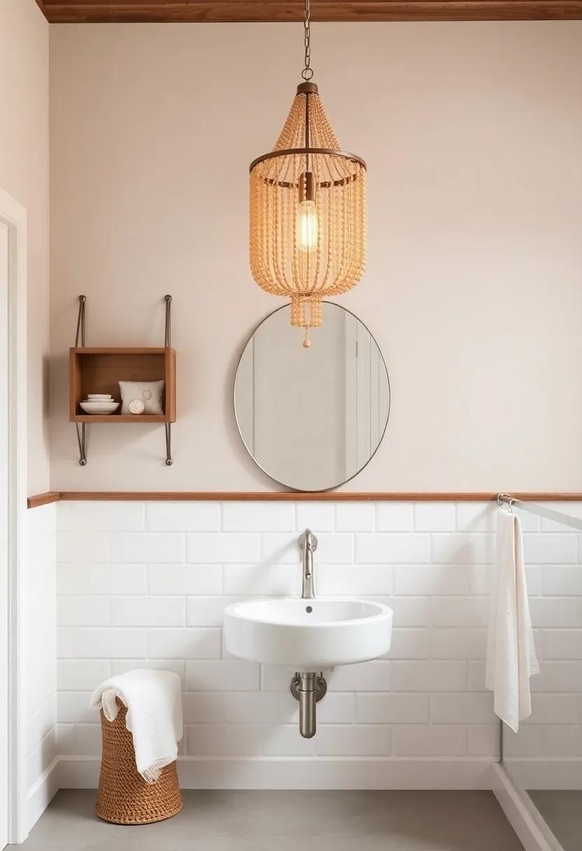 Wooden Bead Chandeliers: Infuse character and charm with ⁣a modern wooden bead ⁢chandelier that adds texture and ⁢a handcrafted touch