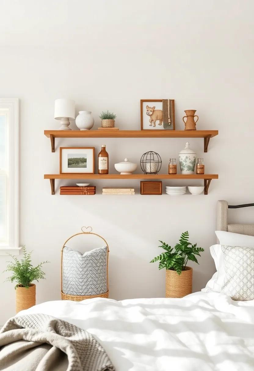 Utilizing ‍Open Shelving to Display Charming ⁣Treasures