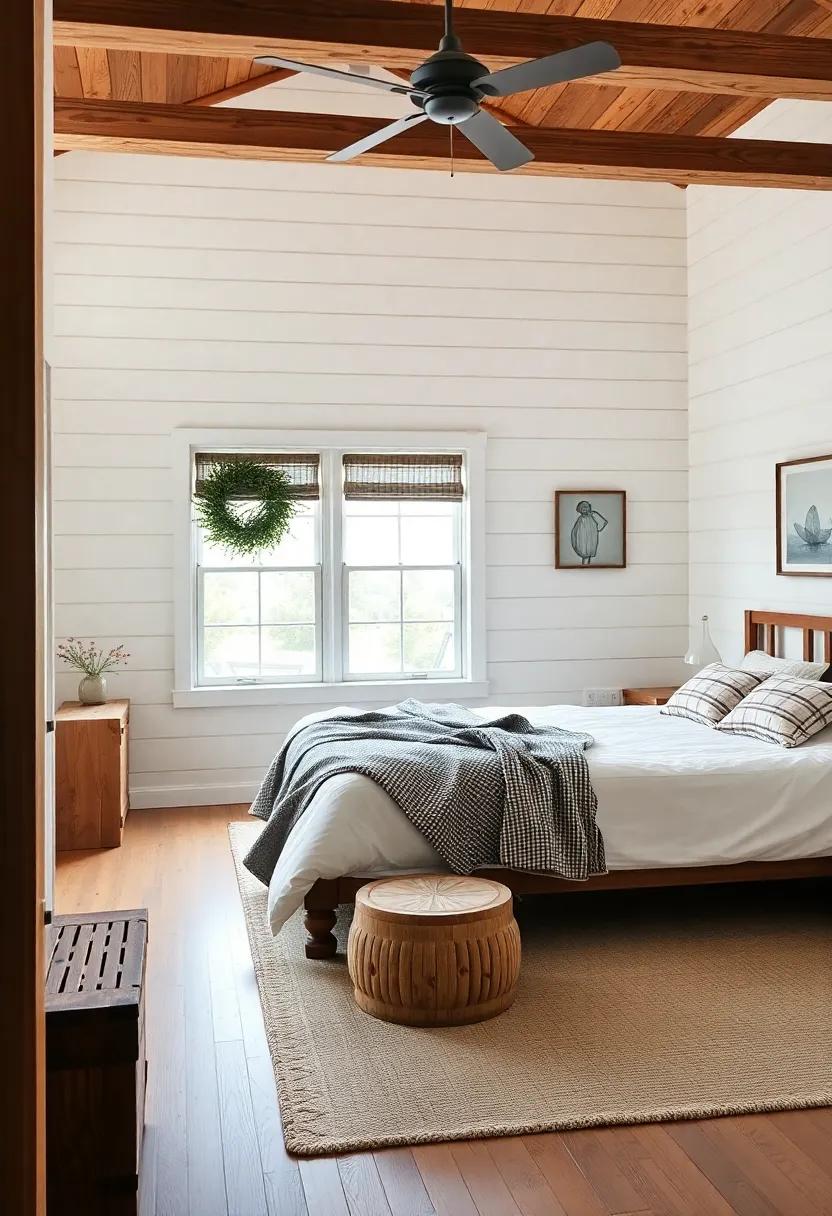 The Allure of Shiplap Walls in​ a Farmhouse Retreat