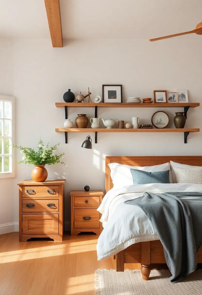 The magic of Open Shelving Displaying Treasured Keepsakes