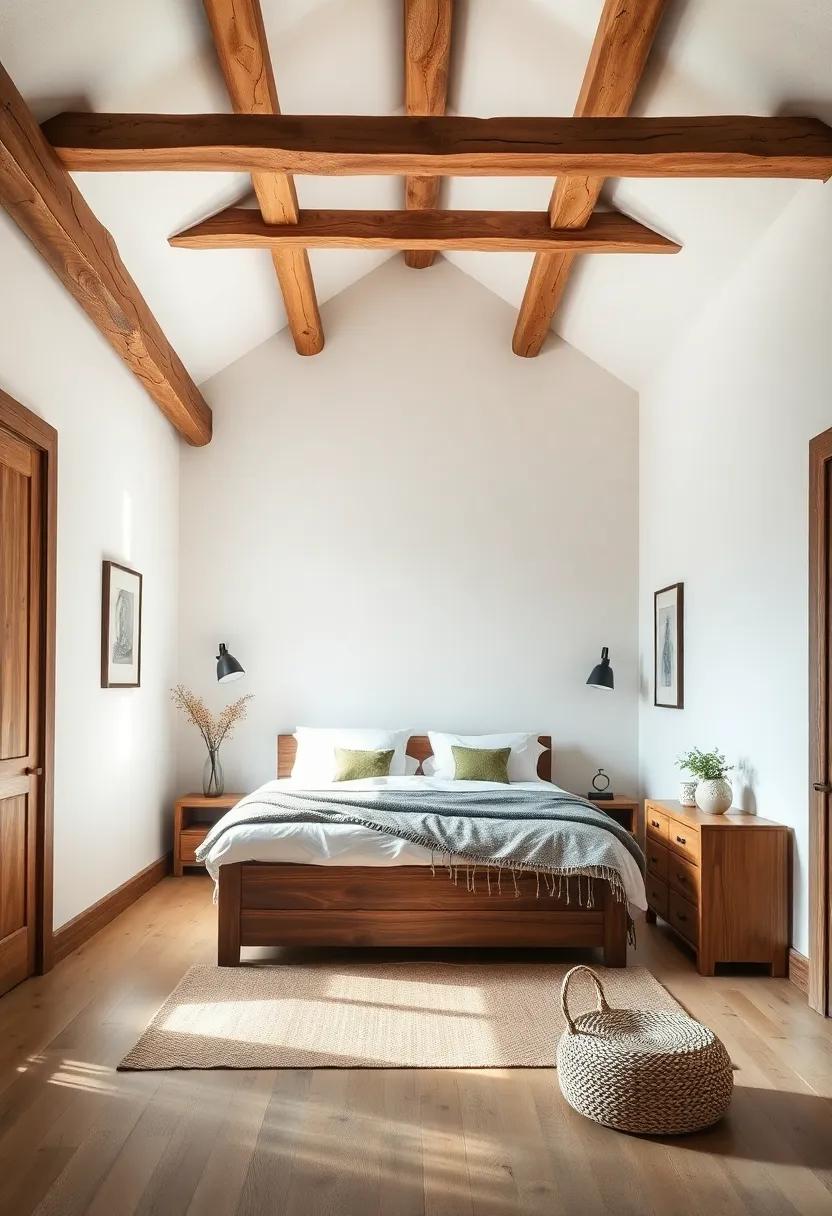 Rustic Wooden Beams That Whisper stories of Simplicity