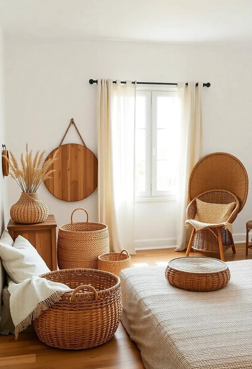 Woven Baskets Filled with Natural Charm and Functionality
