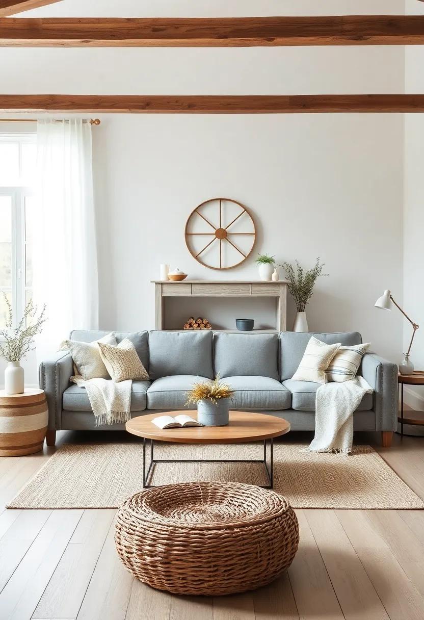 Embrace Neutral ‌Tones: ‍Pair your grey couch with⁣ soft whites and creams to create‍ a harmonious and inviting atmosphere