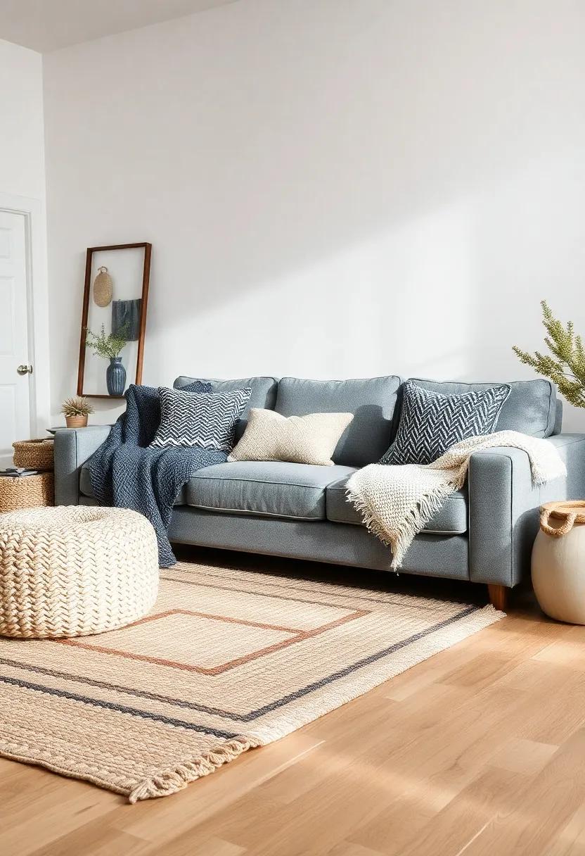 Layer Textures: incorporate a‍ variety of textures such as⁤ knitted throws, plush pillows, and ⁤woven rugs​ for ⁤added ⁤warmth and comfort