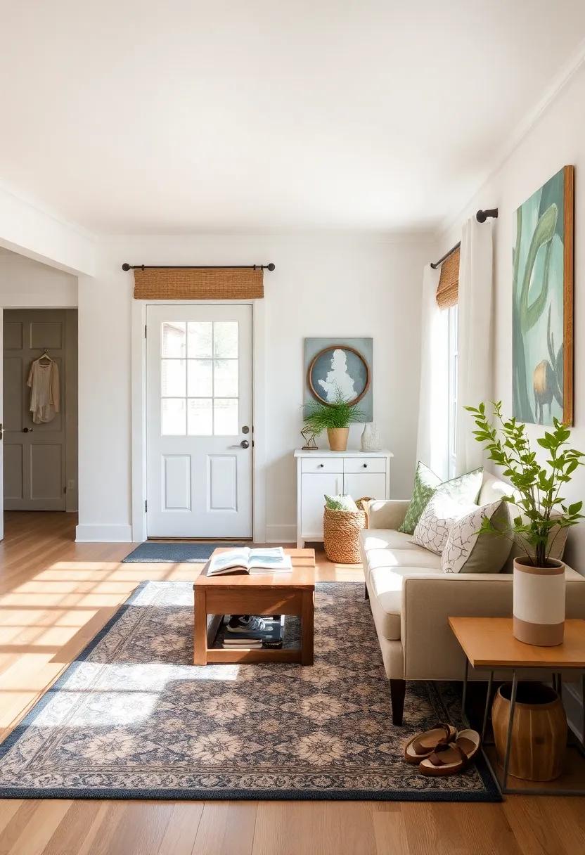 Charming Entryway Seating: The Perfect Nook for Removing Shoes in Style