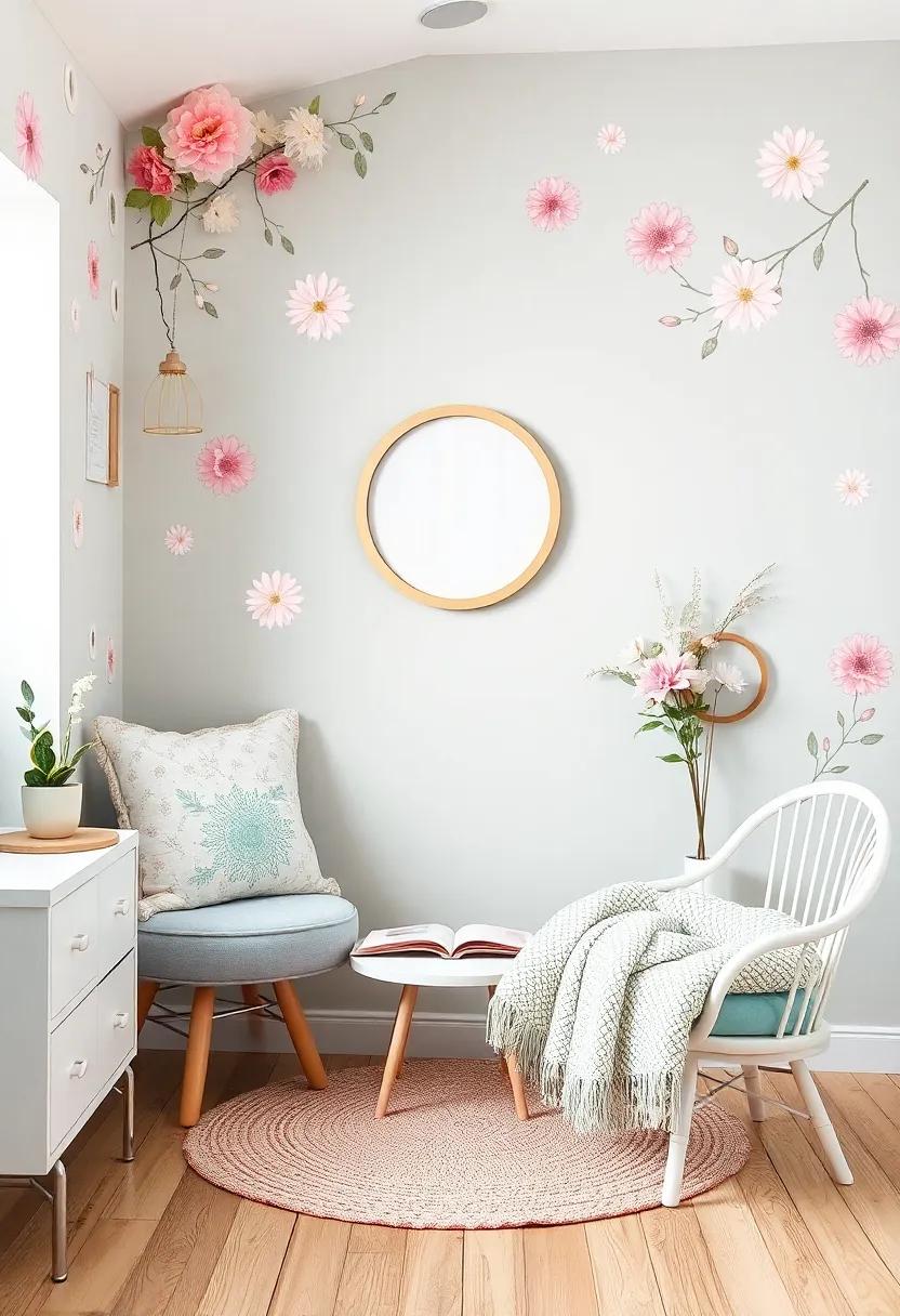 Creating ​an Engaging Reading Nook with​ Floral Themes
