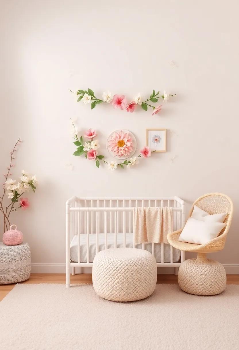 Personalizing ⁣Your Nursery with⁤ Handmade Floral Decor