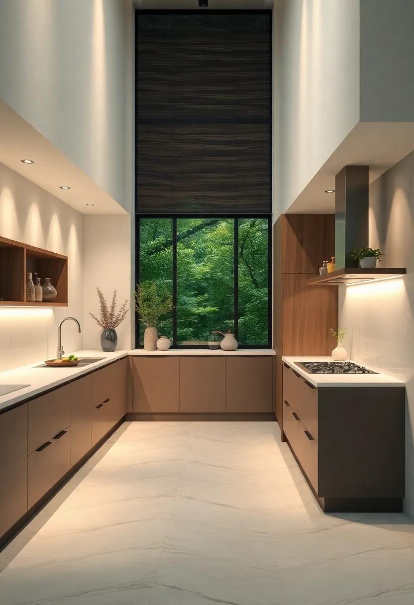 Creating a Zen Atmosphere: Incorporating Nature in kitchen Design