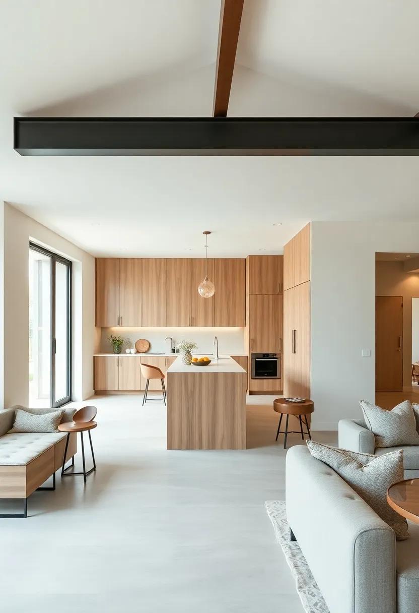 Warm​ Textures and Materials⁢ That Enrich Open Living Environments