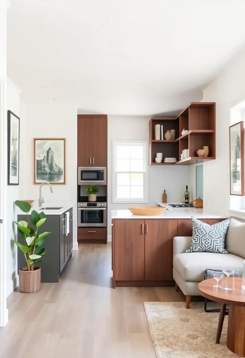 Utilizing Wall Space: Artwork and Shelving in Galley ​Kitchen Designs