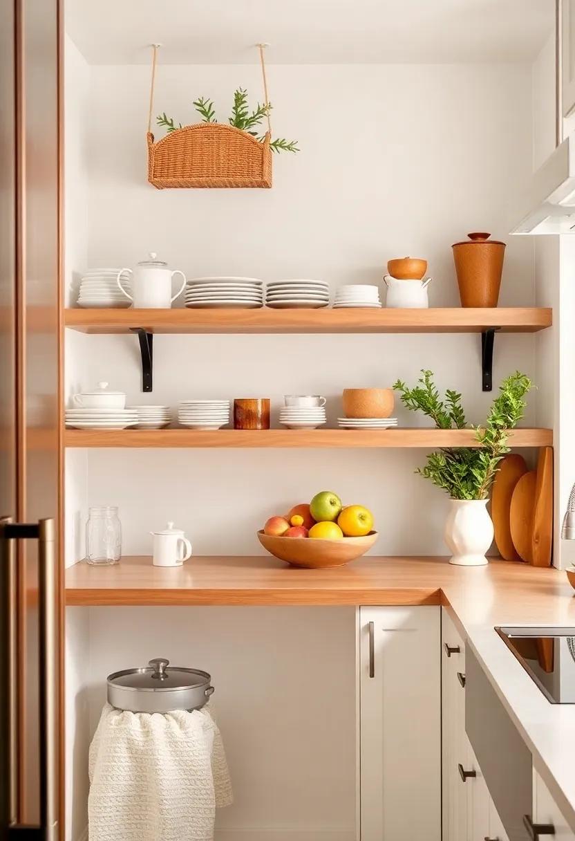 Seasonal Flare: change up shelf décor with the seasons—think autumn leaves or festive ornaments—to keep the space feeling fresh and inviting