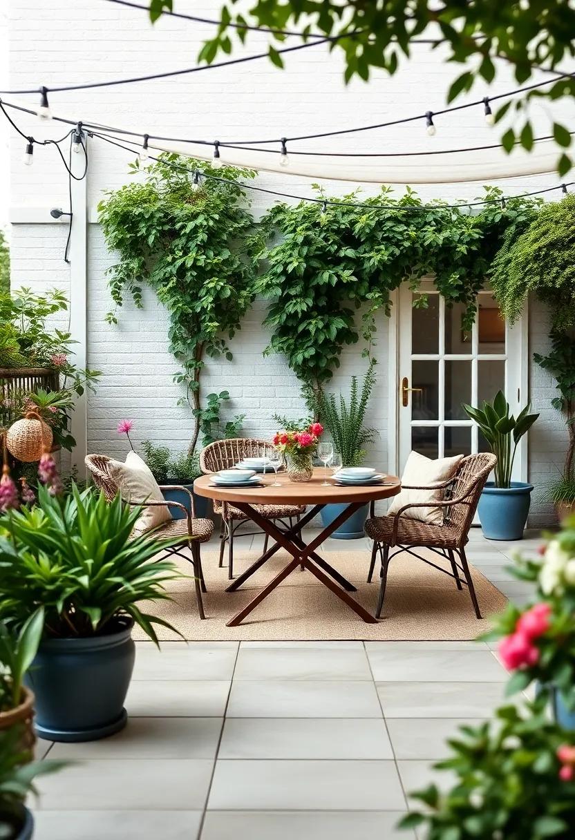 Dining Al Fresco:‌ Setting ⁤Up An Inviting⁢ Outdoor​ Dining⁤ Area with Charming Table Settings