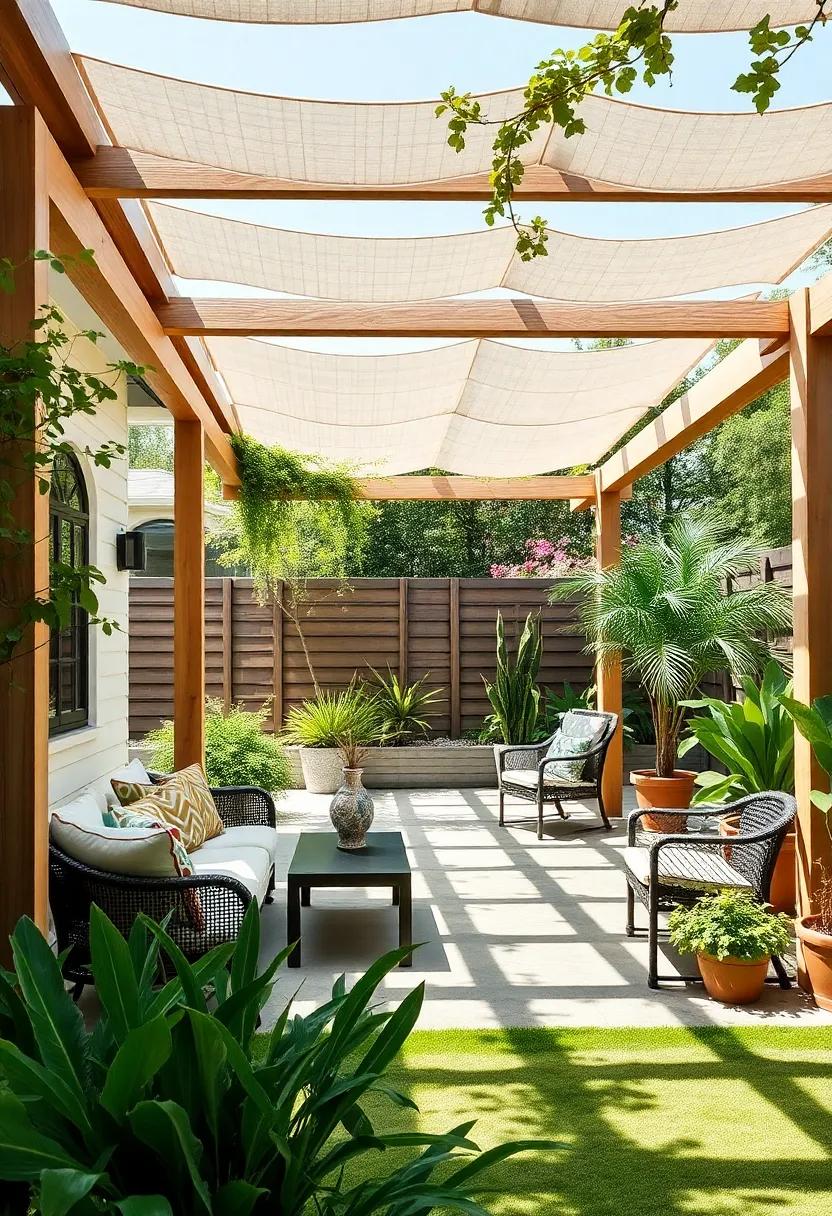 Stylish Shade Solutions: Creative​ Canopies⁢ and Pergolas That⁤ bring Comfort and Style