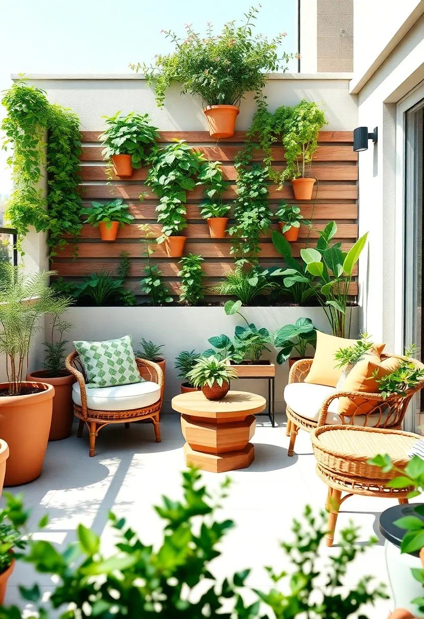 Transforming Small Balconies Into Lush Herb Gardens with Vertical Planters and ‌Cozy Seating