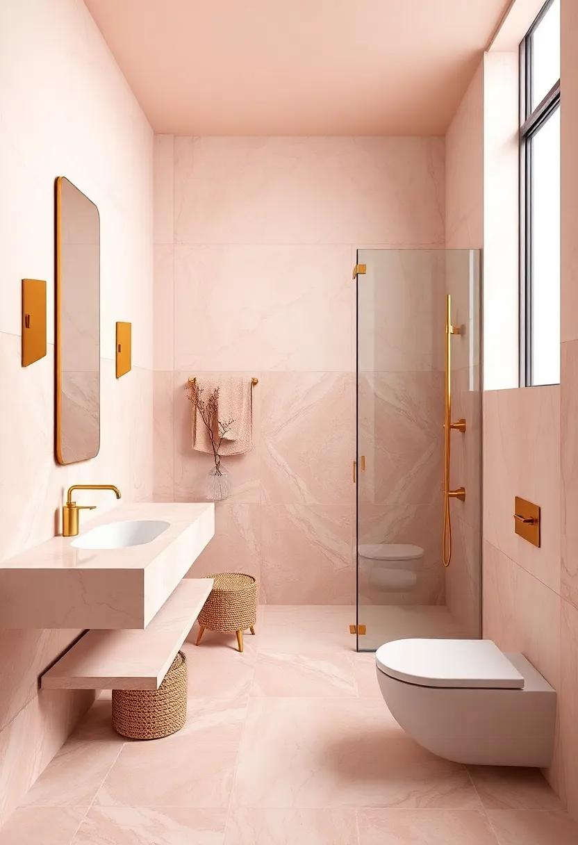 Mixing Textures: Creating Depth with Coral and Brass Elements