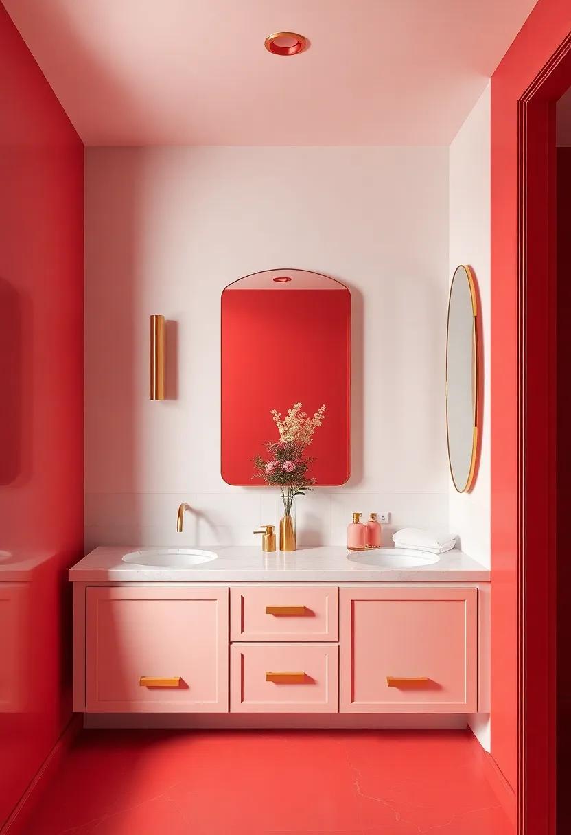 Statement Vanities: Making a Bold Impact with Rich Colors
