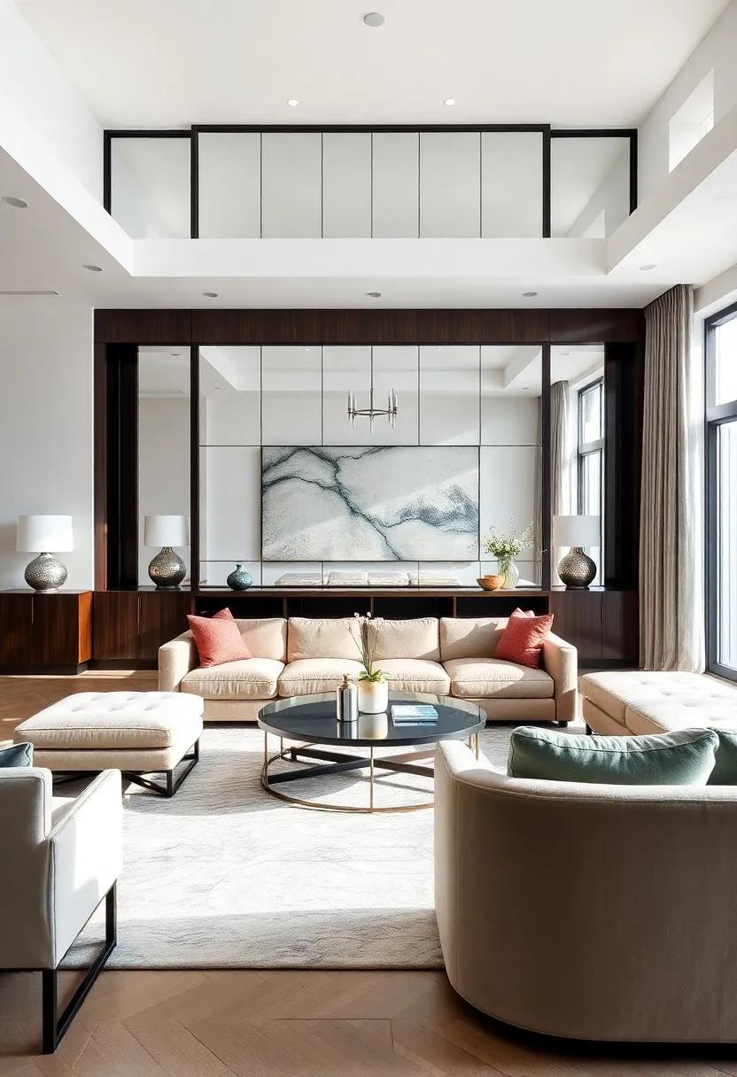 The Power⁣ of Mirrors: Expanding Space and Reflecting Style