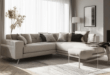 Maximizing Space: Chic Apartment Living Room Layouts Featuring a Large Sectional Sofa