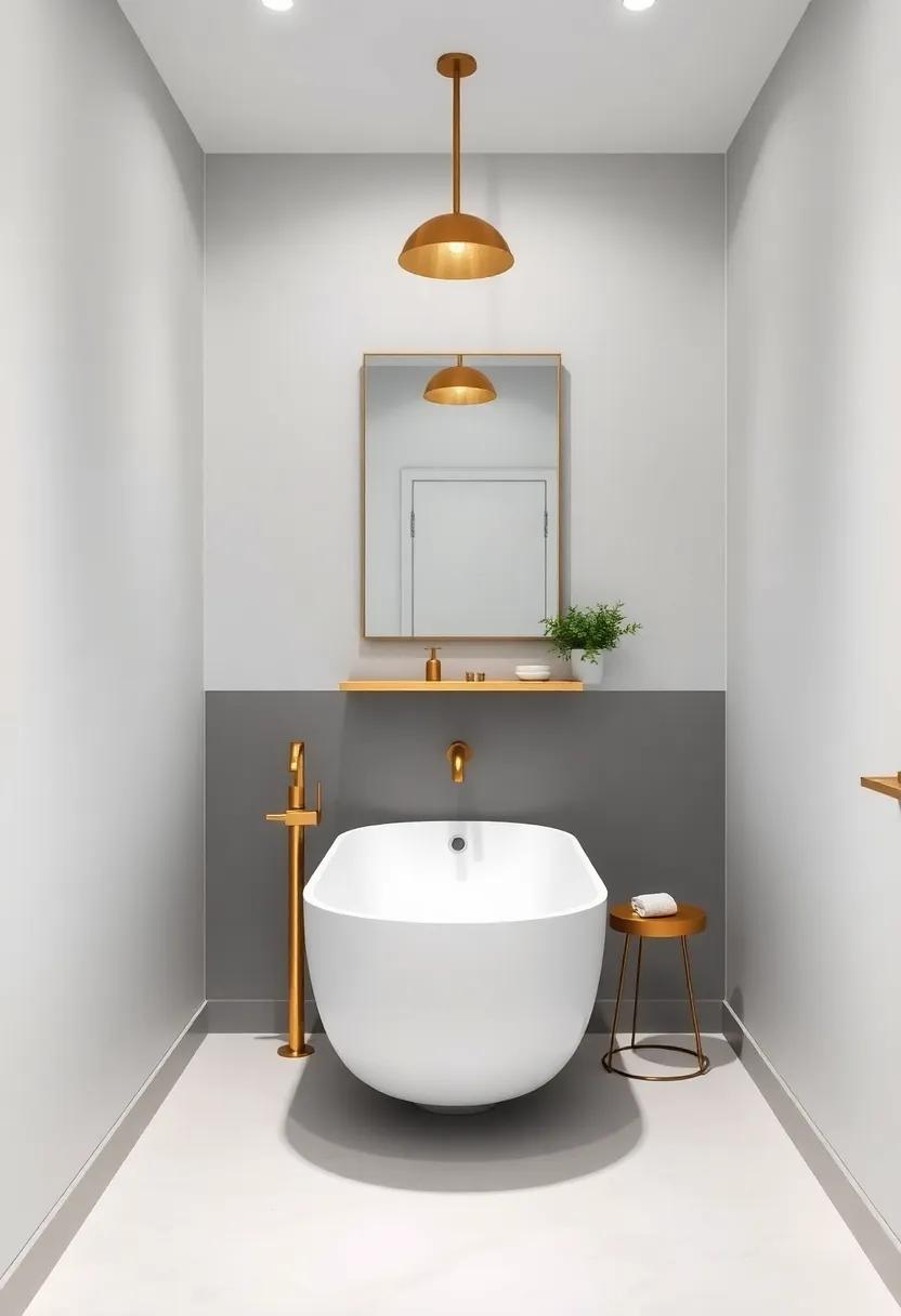 The Modern⁢ Minimalist: Brass ⁤Details as a ⁢Bold Contrast‌ Against Clean Lines