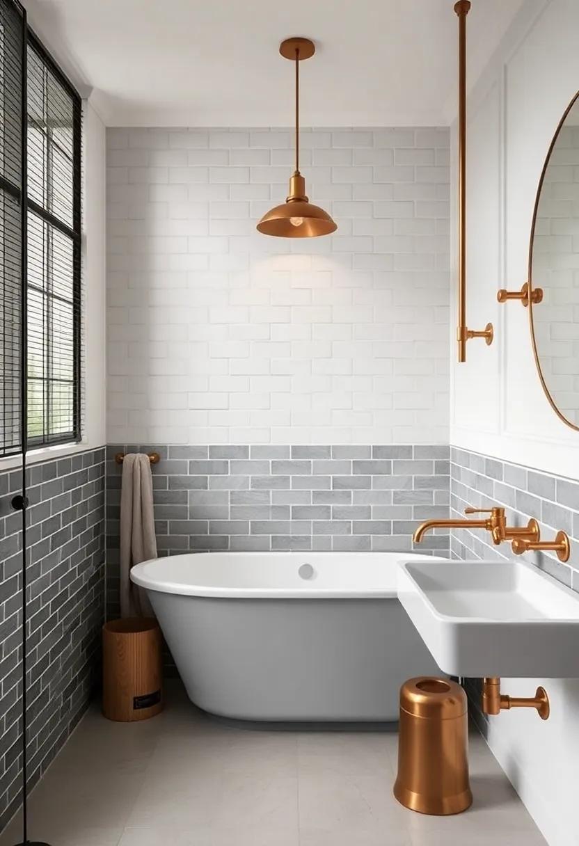 Transformative Accents: ⁣How Brass enhances the Overall Bathroom Experience