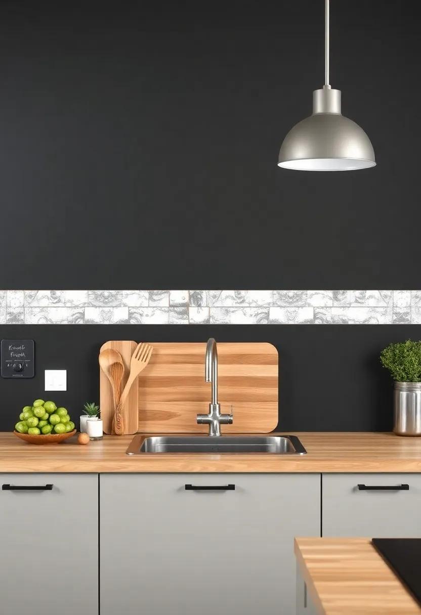 Utilize Chalkboard Paint For A functional And Fun⁣ Design