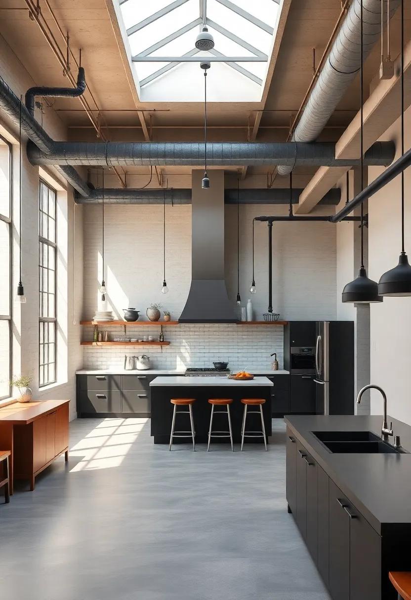 Ballooning Ceilings and Open spaces: The Heart of Industrial Aesthetics