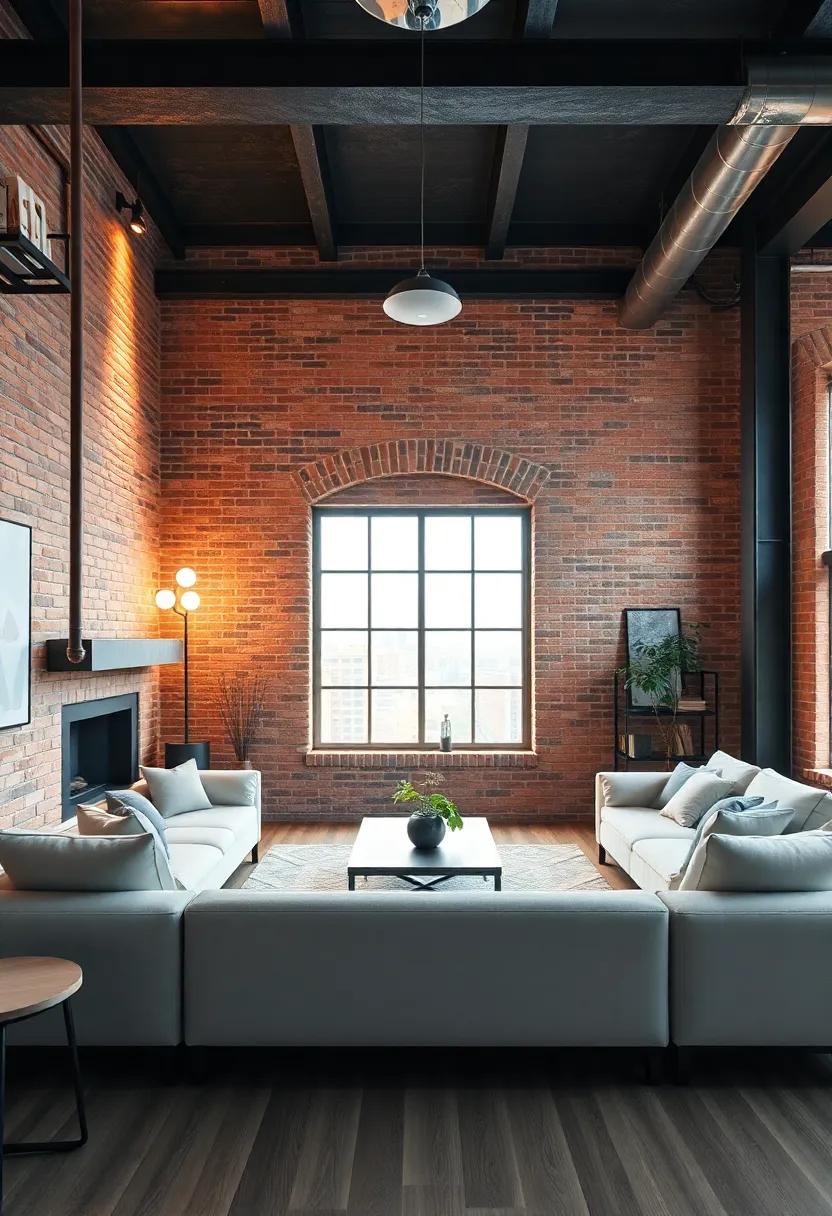 highlight the architectural features of your brick ​walls with built-in lighting that​ casts ⁤a warm glow,‍ showcasing ⁢the artistry of the material