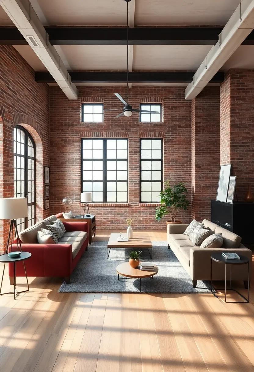 Utilize ‌an ⁢open floor plan to showcase the flow between spaces, letting the exposed brick act as‌ a central element ‍in your home’s design