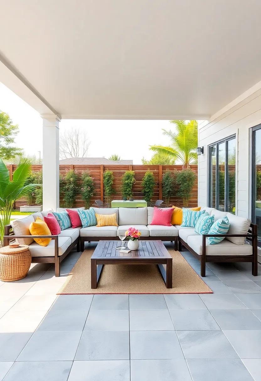 Creating a ⁤Welcoming Atmosphere With ⁢Colorful Outdoor cushions and Covers