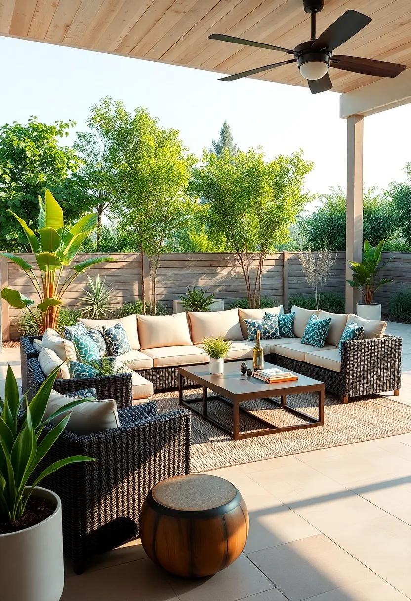 Balancing Functionality and Style With‍ Outdoor Furniture ⁣Layout Ideas