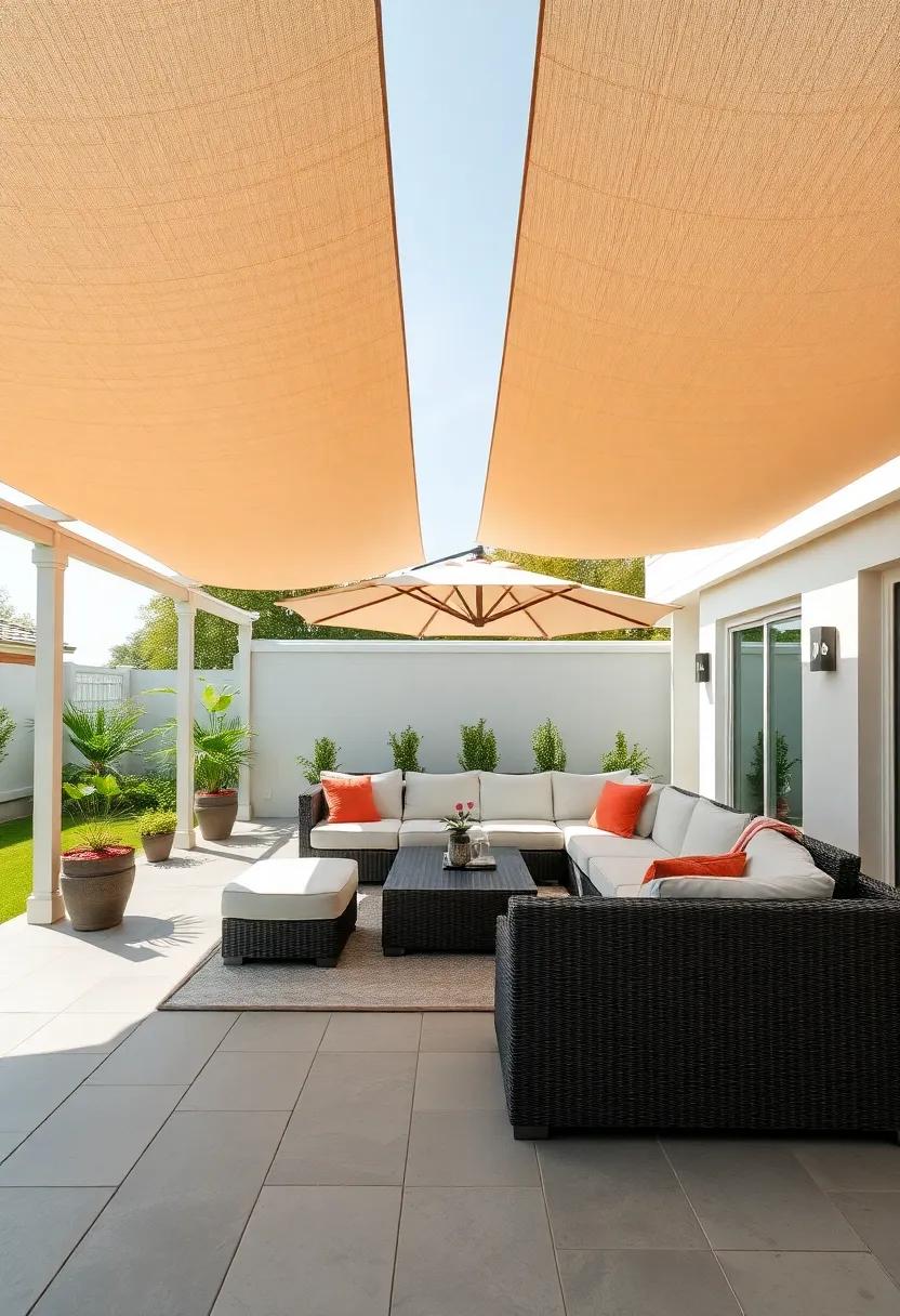 Shade Solutions: Enhancing Comfort with Stylish Canopies ​and Umbrellas