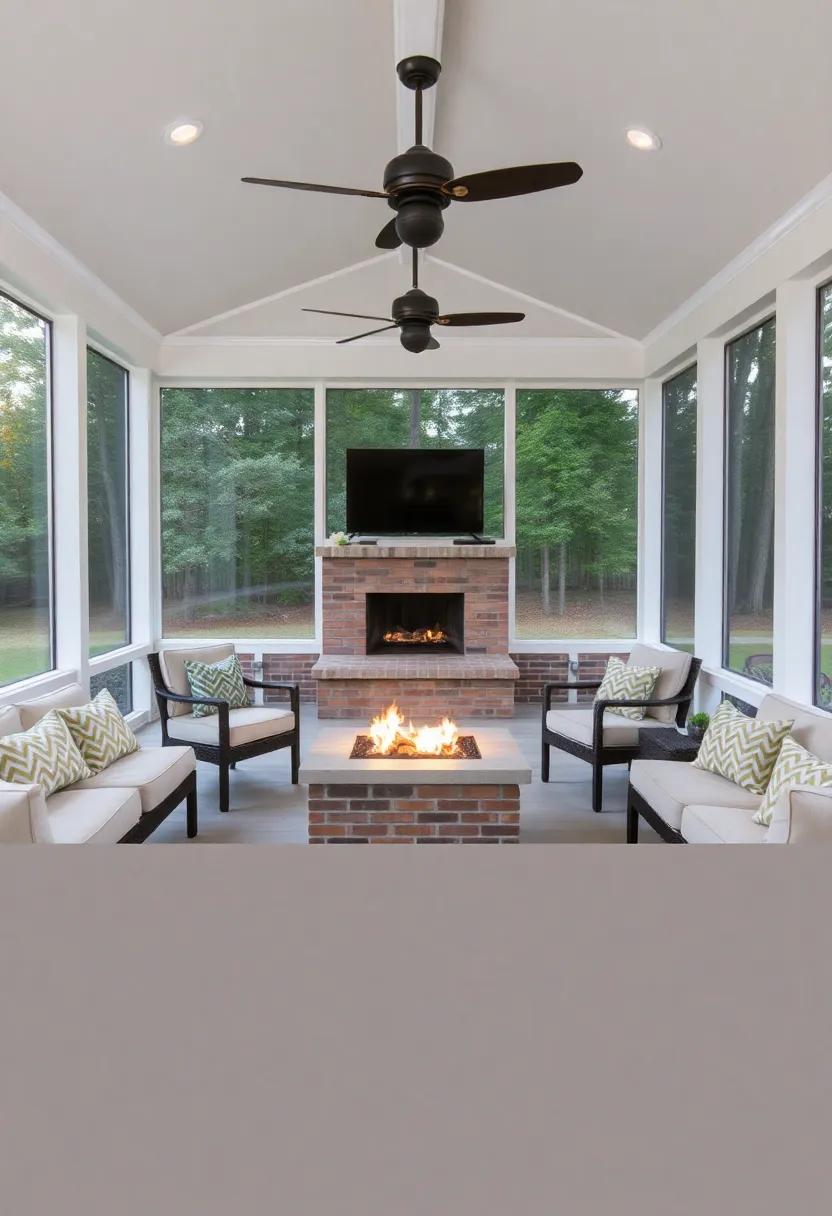 Cozy Large Screened Porches That Invite Relaxation and Enjoyment
